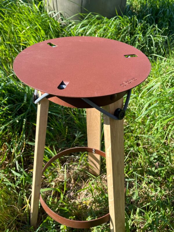 Tabourets Rouille Cuivré (Paire) - Imagen 2